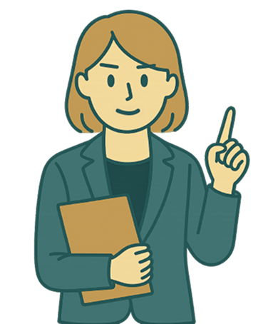 Worried woman illustration